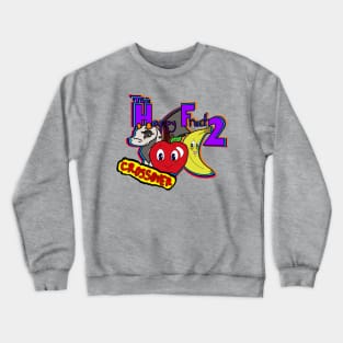 Happy Fruit 2 and Kelvin Crossover Crewneck Sweatshirt